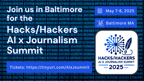 Tickets are still available for the AI x Journalism summit: https://lu.ma/gxdhtufs